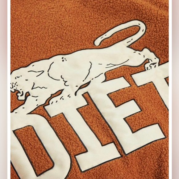 DEIT STARTS MONDAY Panther Jacket Orange Size 2XL Mens NWT A0331 B4 - Picture 6 of 14